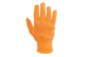 Рукавички робочі Intertool - 70/30 з точкою 50г чорні 10", фото 3