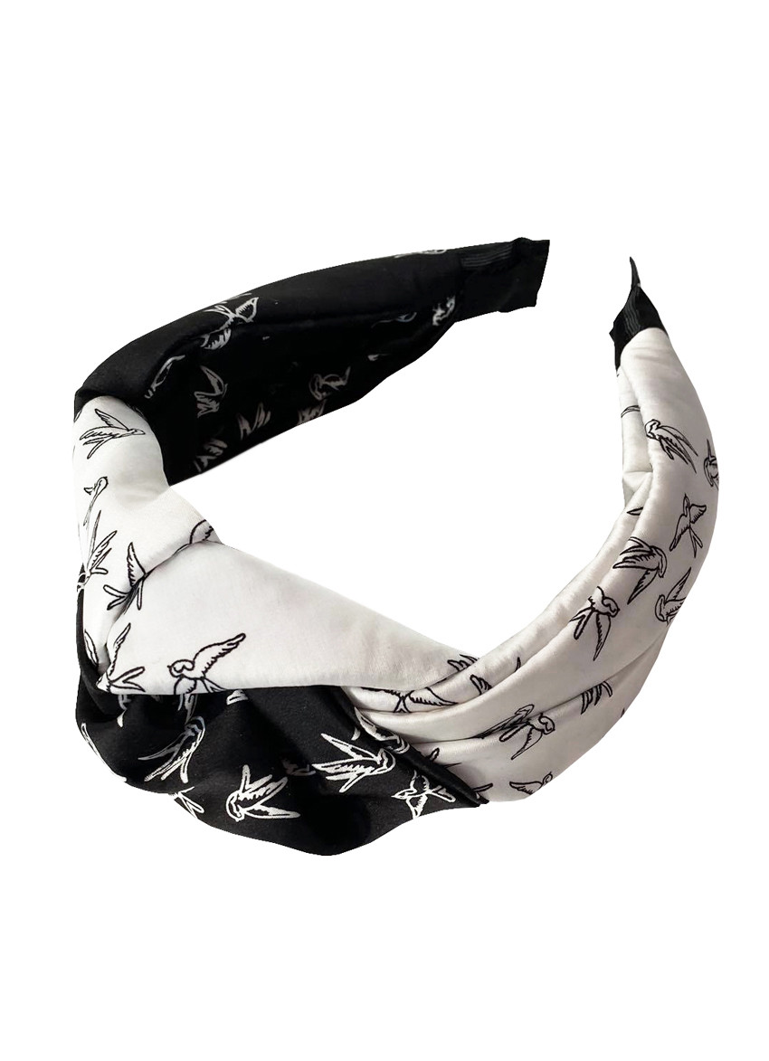 Стильний 2-х кольоровий обруч-обідок для волосся my scarf, фото 1