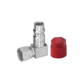 Адаптер клапан HP 1/4" (7/16"-20) х16мм 90 град. Mastercool 82333, фото 1