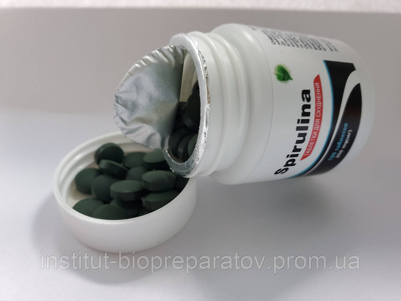 Spirulina Спирулина, биодобавка для похудения, улучшения иммунитета, 1 уп - фото 3 - id-p1148549716