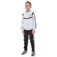 Костюм спортивный детский Zelart Dress Juventus Ювентус LD-6122K-J рост 125-135 см (26) White-Black