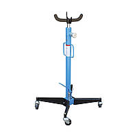 Знімач коробки гідравлічний підкатний 0.5 т h=1260 мм-1970 мм "з рогами" (синій) Profline 97164