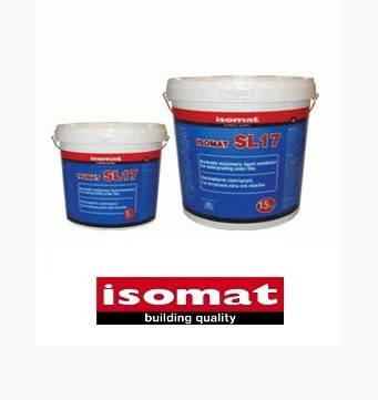 Isomat SL-17. Ізомат СЛ-17 (5 кг) Рідка еластична мембрана для гідроізоляції під плиткою, фото 3