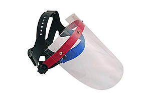 Щиток захисний лицьовий Intertool — скло полікарбонат