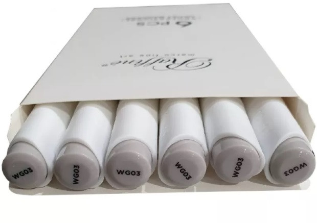 Скетч-маркер двосторонній Marco Raffine 7800-6CB/03WG Warm grey 3 (уп 6), фото 1