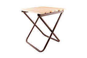 Стілець складаний туретичний Граніт — 330 x 300 x 350 мм дерев'яний