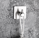 Гачок для ванної кімнати або кухню, сатин 4 шт., фото 3