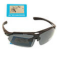 Окуляри захисні з поляризацією 3 лінзи Polarized 3-lens Kit Black, фото 6