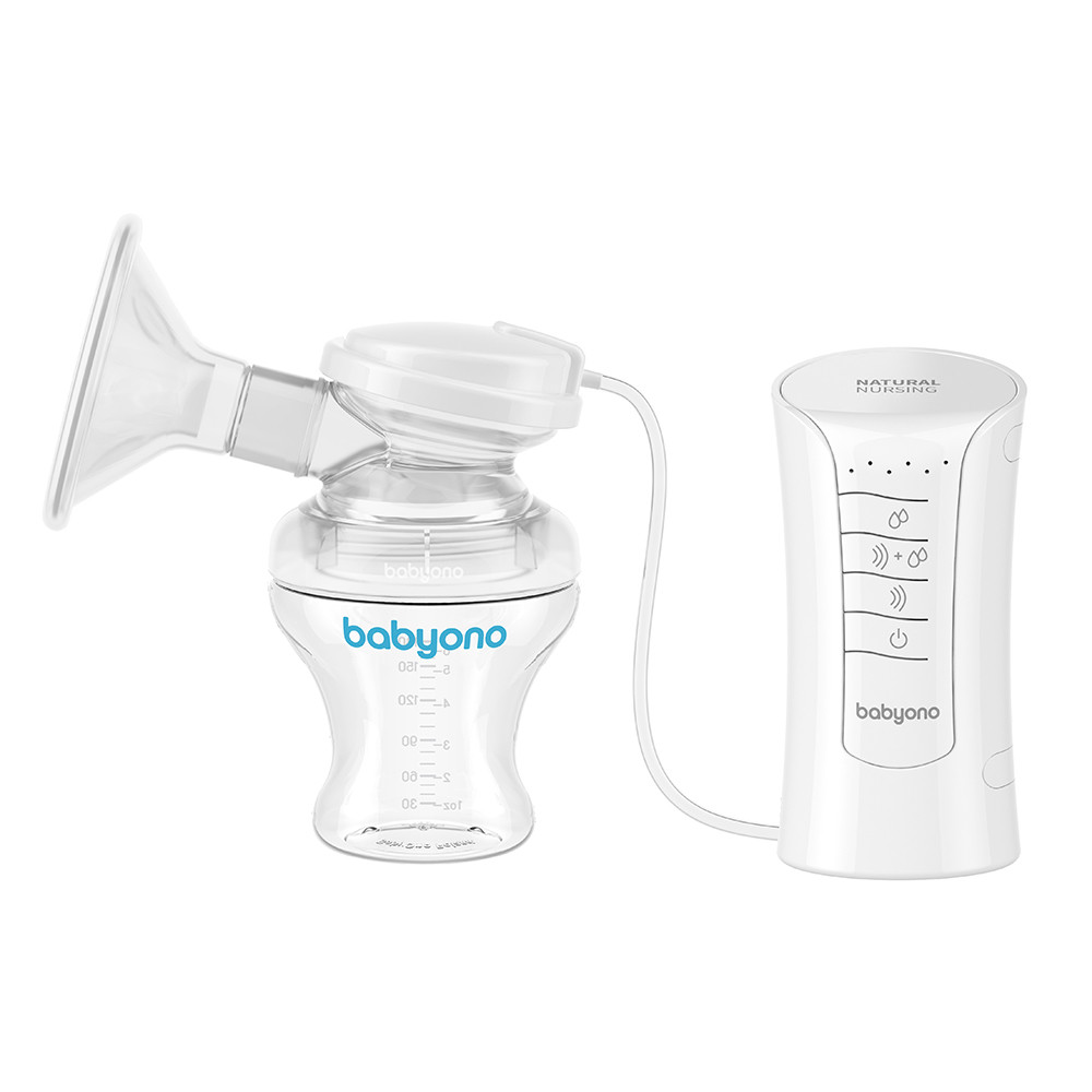 Молоковідсмоктувач електричний BabyOno Natural Nursing 3 в 1 (5901435408476)