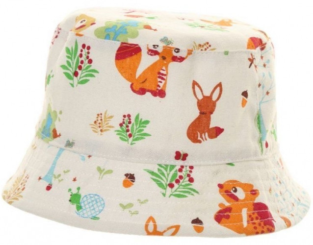 Панама з білкою 100% бавовна для дівчинки 0-2 роки, фото 1