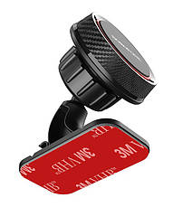 Тримач (автотримач) магнітний для телефону в машину Borofone BH13 Journey Series Чорний/ Червоний, фото 2