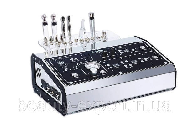 Апарат алмазної мікродермабразиї F-4 AlVI PRAGUE з функціями скраберу, мікрострумів, фонофорезу, фото 1