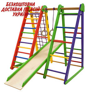 Детский спортивный уголок для дома Эверест-3 Sportbaby, фото 2