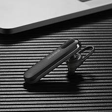 Bluetooth-гарнітура Borofone BC20 Smart business Чорний, фото 4
