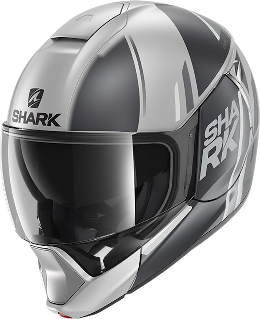Мотошолом Shark Evojet Vyda (сірий)