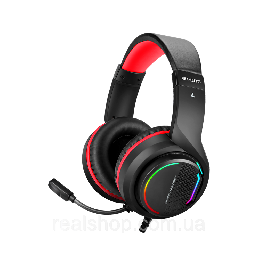 Ігрові навушники XTRIKE ME GH-903 з мікрофоном і RGB-підсвіткою