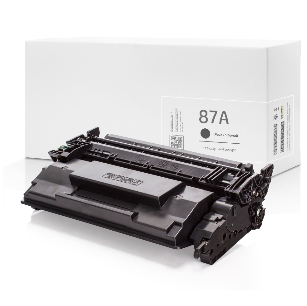 Сумісний картридж HP 87A Black (CF287A), чорний, стандартний ресурс (9.000 стор.), аналог від Gravitone