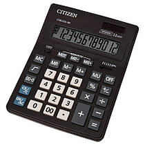 Калькулятор 12 розрядів Citizen чорний 205 х 155 х 35 мм
