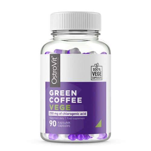 Вегетаріанська зелена кава, GREEN COFFEE VEGE, OstroVit, 90 капсул