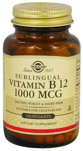 Купить Витамин В12 сублингвальный, Vitamin B12 Sublingual, Solgar, 1000 ...