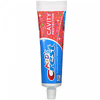 Детская фторсодержащая зубная паста от кариеса, Kids, Fluoride Anticavity Toothpaste, Sparkle Fun, Crest, 130