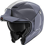 Мотошолом Shark Evojet (сірий), фото 3