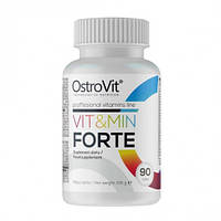 Витамины и минералы форте, VIT&MIN FORTE, OstroVit, 90 таблеток