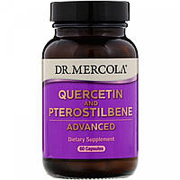 Кверцетин и птеростильбен продвинутый, Quercetin and Pterostilbene Advanced, Dr. Mercola, 60 капсул