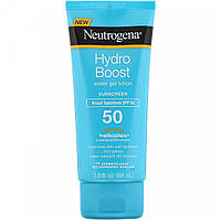 Водный гель-лосьон, SPF 50, Hydro Boost, Water Gel Lotion, Neutrogena, 3 жидких унции (88 мл)