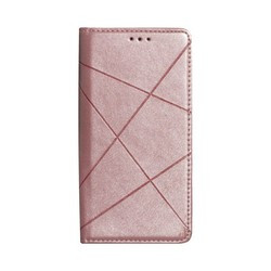 Чохол для Xiaomi Redmi Note 8T книжка боковий з підставкою Avantis еко-шкіра рожевий