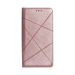 Чохол для Xiaomi Redmi Note 8T книжка боковий з підставкою Avantis еко-шкіра рожевий