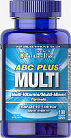 Мультивитаминная и мультиминеральная формула ABC Plus, ABC Plus Multivitamin and Multi-Mineral Formula,