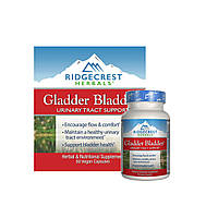 Комплекс для поддержки мочеполовой системы, Gladder Bladder, RidgeCrest Herbals, 60 гелевых капсул