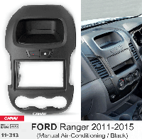 Переходная рамка Sigma CARAV 11-313: 2-DIN для FORD Ranger 2011-2015 (Под кондиционер)