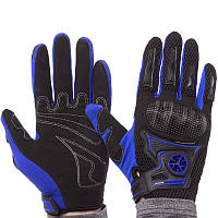 Перчатки для мотокросса SCOYCO черно-синие MC23, M