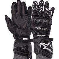 Теплые мотоперчатки зимние Alpinestars черные AX-19, L