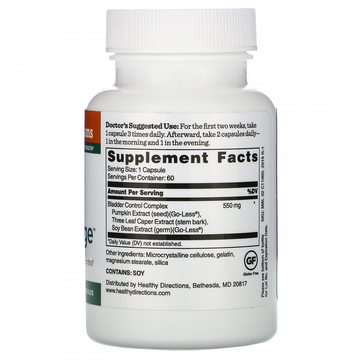 Купити Перевага контролю сечового міхура, Bladder Control Advantage, Dr