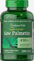 Со Пальметто Saw Palmetto, Puritan's Pride, 450 мг, 200 капсул