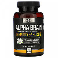 Препарат для мозга, Alpha Brain, Onnit, 90 капсул