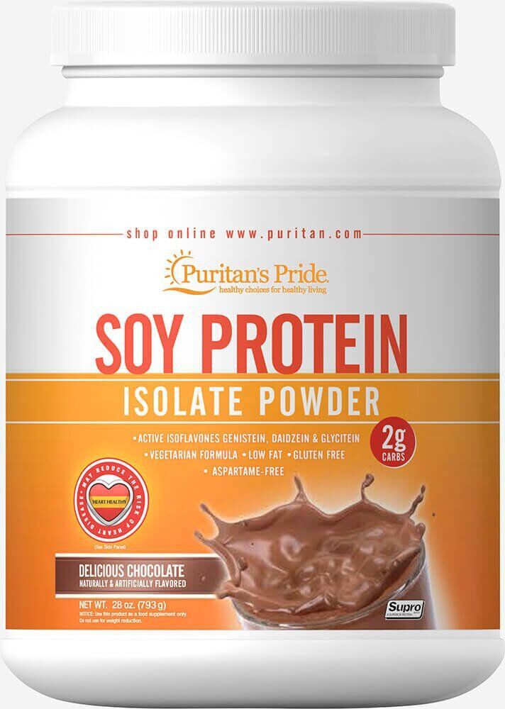 Купити Соєвий протеїн ізолят порошок шоколад, Soy Protein Isolate