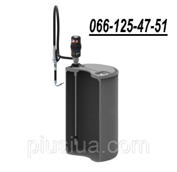 Бочкової комплект для роздачі масла 21 л/хв PIUSI OIL DRUM KIT 200 3.5 W/O