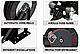 Барабан з автоматичним змотуванням рукава для олії PIUSI OPEN HOSE REEL 1/2" + 15MT HOSE SMALL, фото 4