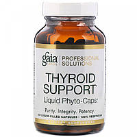 Средство для поддержки щитовидной железы, Gaia Herbs Professional Solutions, 120 капсул, заполненных жидкостью