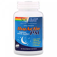Экстра-сильное снотворное, IbuActin PM, Solaray, 90 вегетарианских капсул