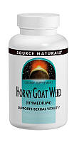 Эпимедиум для простаты, Horny Goat Weed, Source Naturals, 1000 мг, 30 таблеток