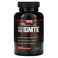 Усилитель тестостерона и сжигатель жира, Test X180 Ignite, Free Testosterone Booster & Fat Burner, Force