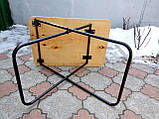 Складной стол Пикник для отлыха со стальным каркасом W_0861, фото 3