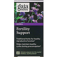 Gaia Herbs, Поддержка репродуктивной функции у женщин, 60 растительных капсул Phyto-Caps с жидкостью Днепр
