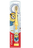 Colgate kids Minions желтая Колгейт детская Миньоны электрическая зубная щетка