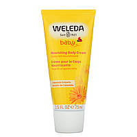 Weleda, Baby, Nourishing Body Cream, Calendula Extracts, 2.5 fl oz (75 ml) Київ